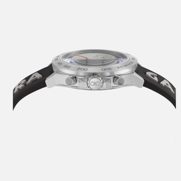 Ferragamo Mens Stainless Steel 43mm Strap Watch - Picture 2 of 4